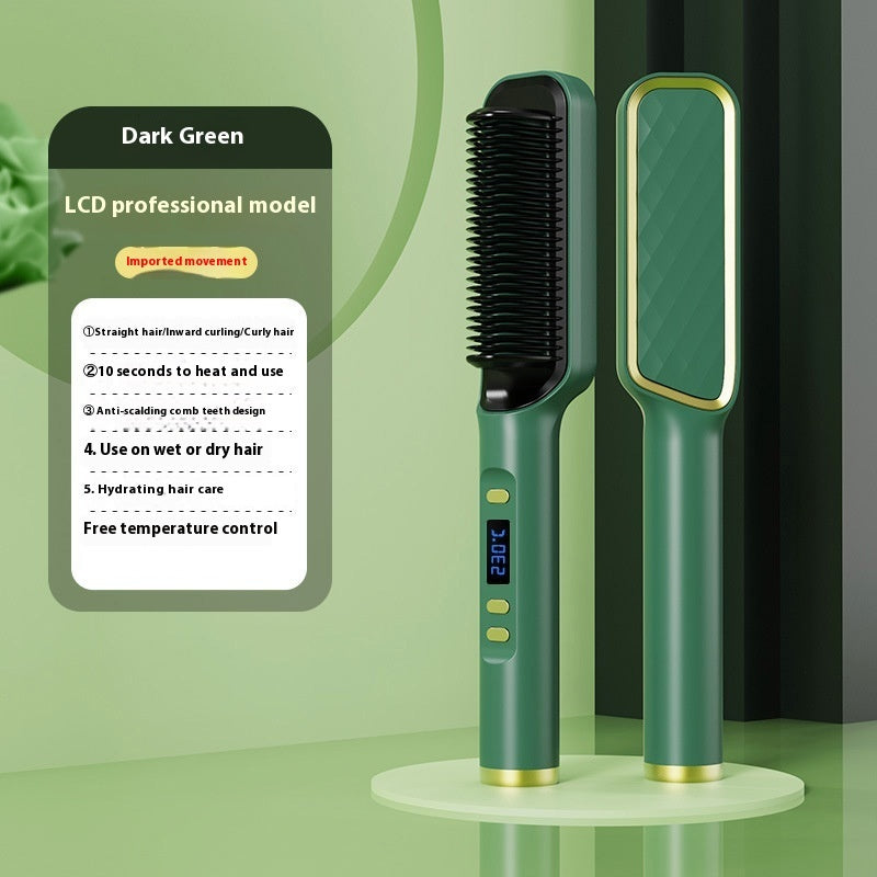Negative Ion Hair Straightening Comb - Gentle on Hair