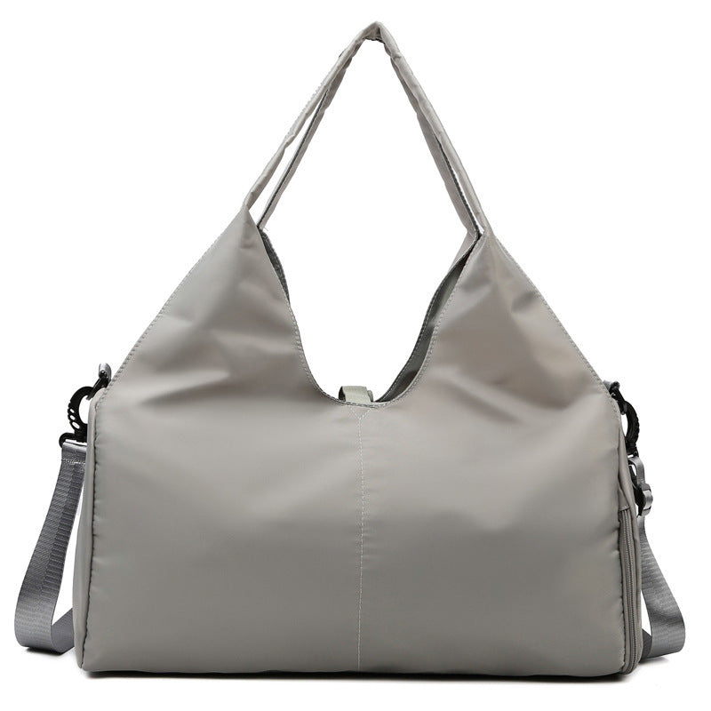 Women’s Large Capacity Oxford Cloth Yoga Bag with Dry & Wet Separation Pocket