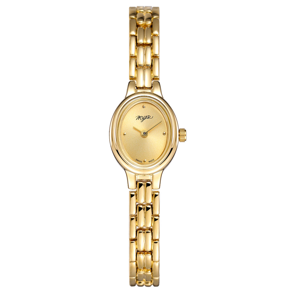 Montre à quartz étanche vintage ovale mini pour femme, épaisseur 7 mm, résistante à l'eau jusqu'à 30 m