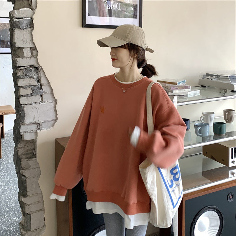 Loose Thin Spring Two Pieces Hoodie