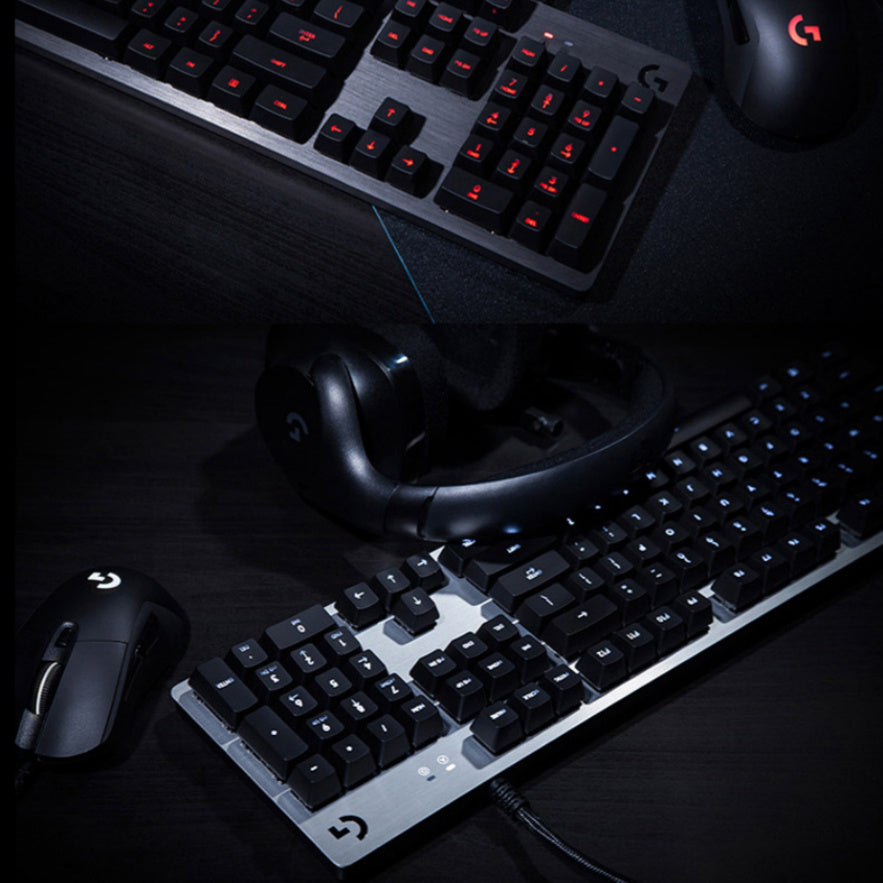 G413 Mechanical Gaming Keyboard 104 Keys Metal Panel Backlight USB