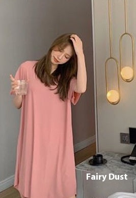 Ice Silk Dress Women's Summer Simplicity Pajamas