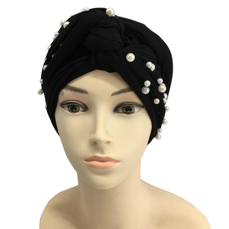 Cotton Jersey Muslim Turban Hat for Women