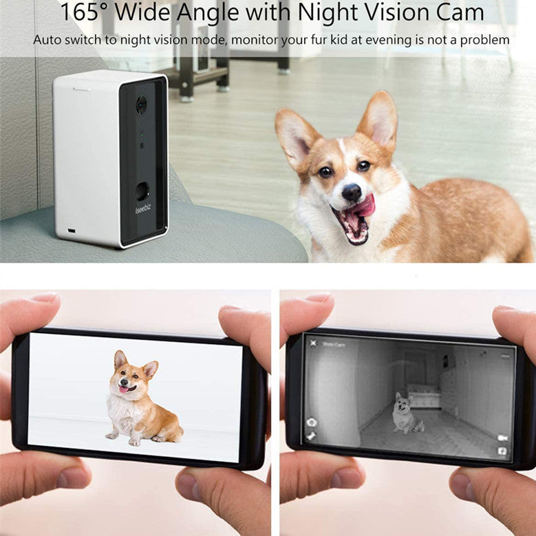 Smart Pet Feeder with Interactive Toy and Alexa Compatibility