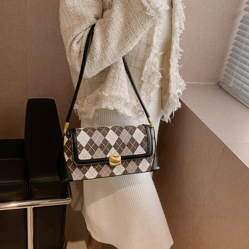 Vintage Winter One Shoulder Small PU Leather Women's Bag