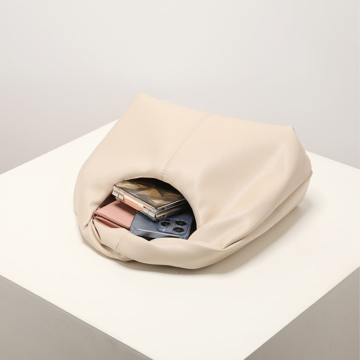 One-Shoulder Portable PU Underarm Bag
