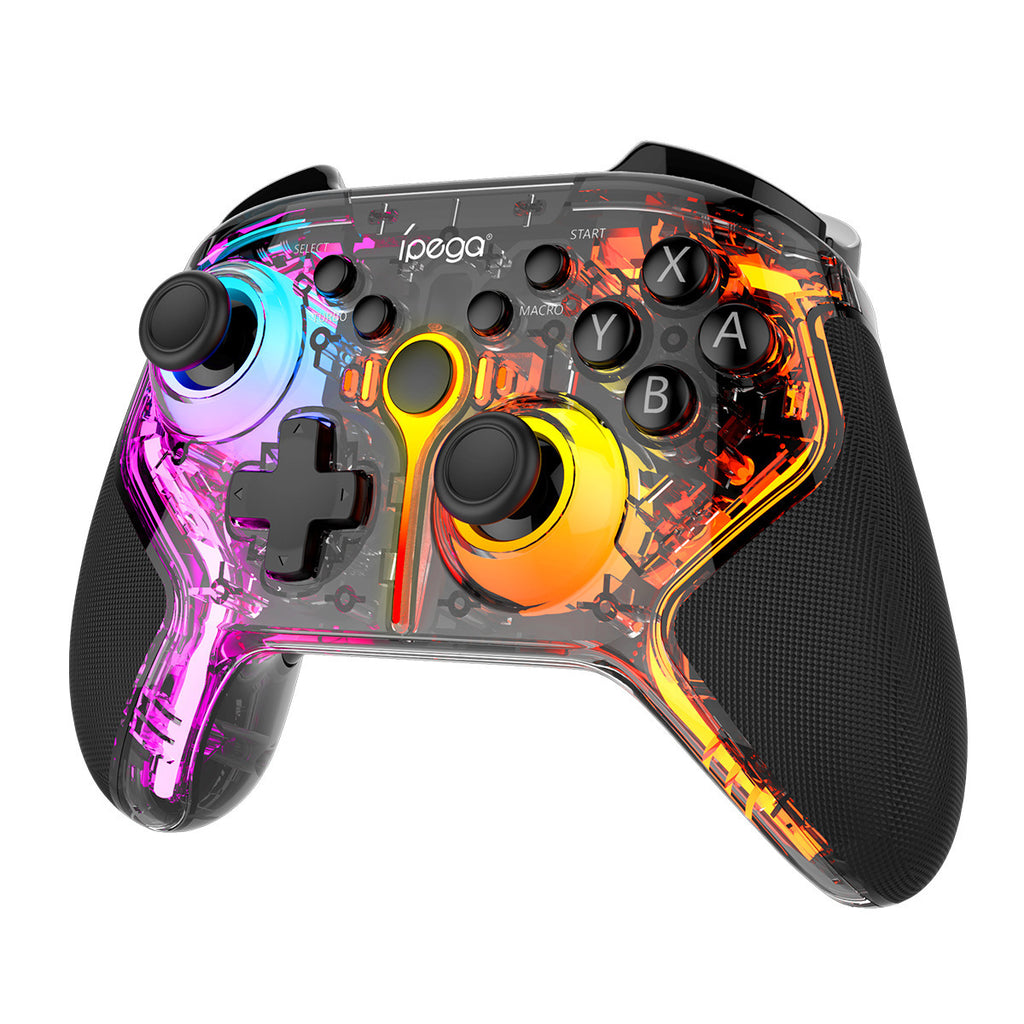 Simple Home Bluetooth Wireless Game Controller with RGB Light and Turbo Function