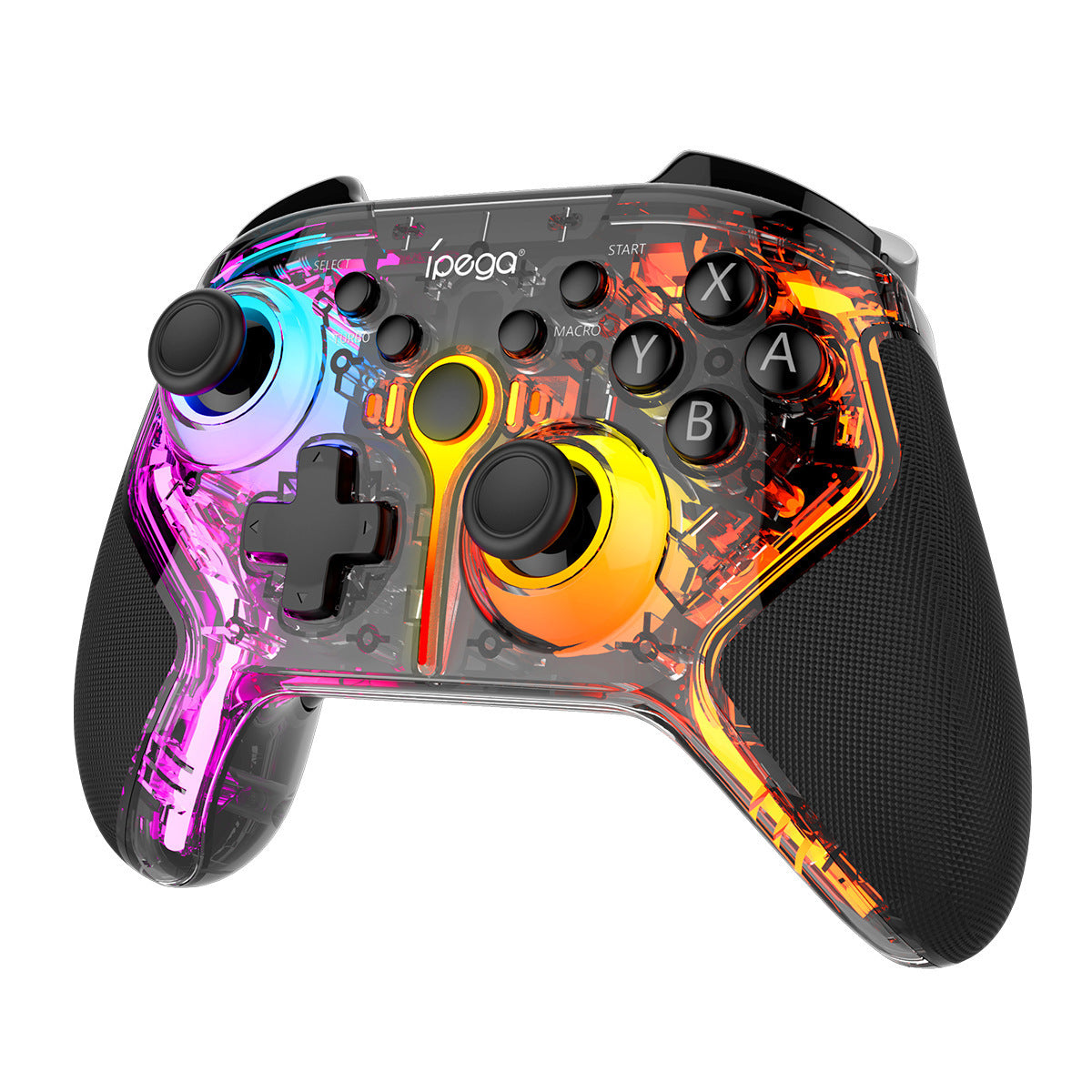 Simple Home Bluetooth Wireless Game Controller with RGB Light and Turbo Function
