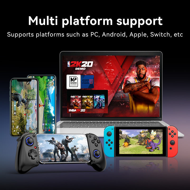 Wireless Bluetooth D11 Mobile Game Stretch Handle with Type-C Interface