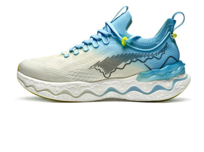 Women's Cushioned Running Shoes with Thick Rubber Soles, Sizes 39-45