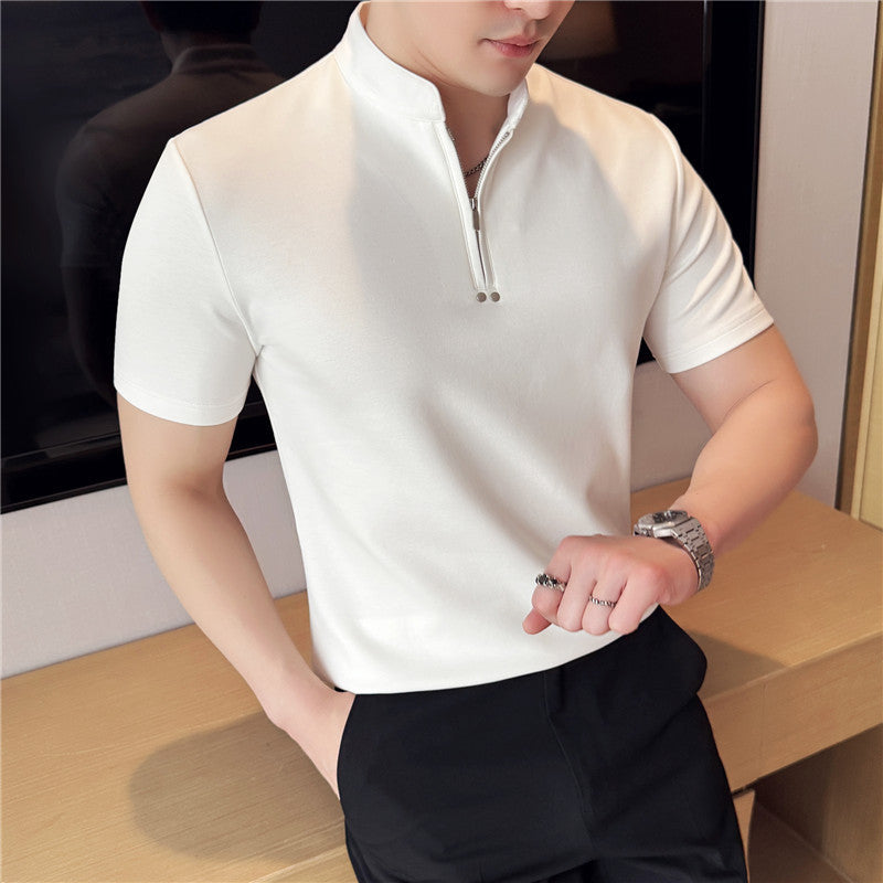Young Casual Slim Fit Cotton Blend Men's T-Shirt