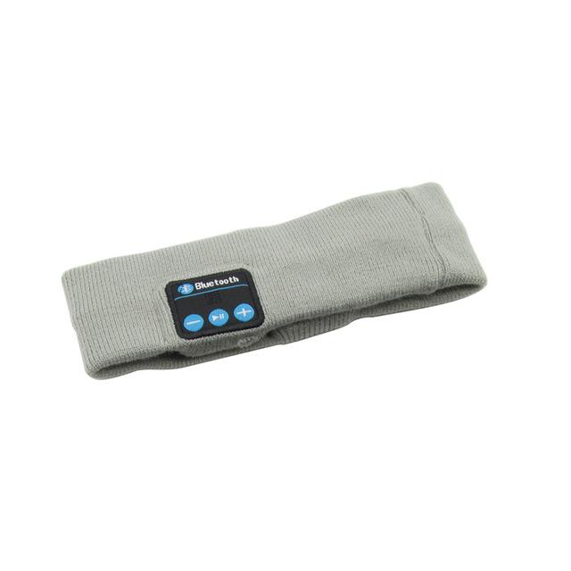Wireless Bluetooth Music Headband with Built-In Mic and Rechargeable Battery