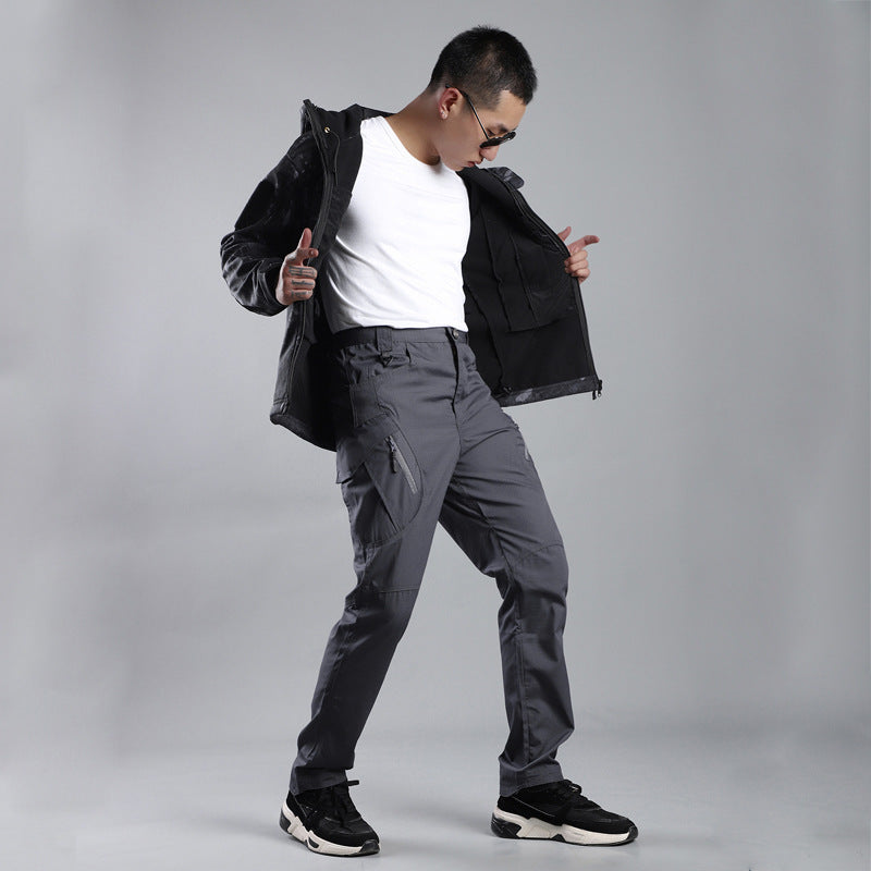 Loose Multi-Pocket Outdoor Military Pants Overalls