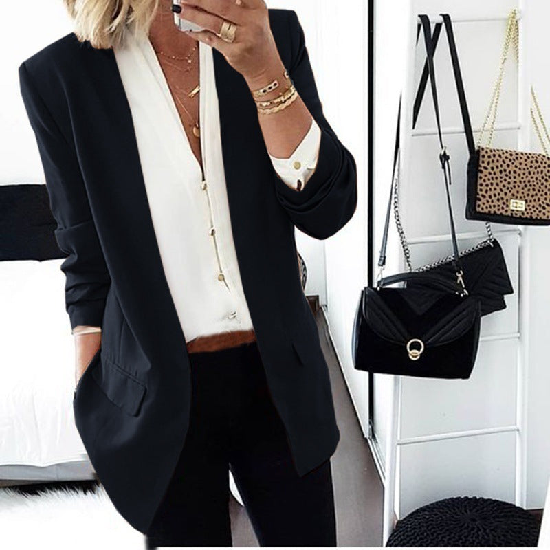 Slim Fit Polyester Blazer in Multiple Colors, Sizes S-XXXL