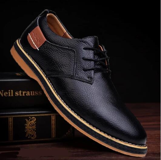 Men's British Casual Business Oxford Dress Shoes