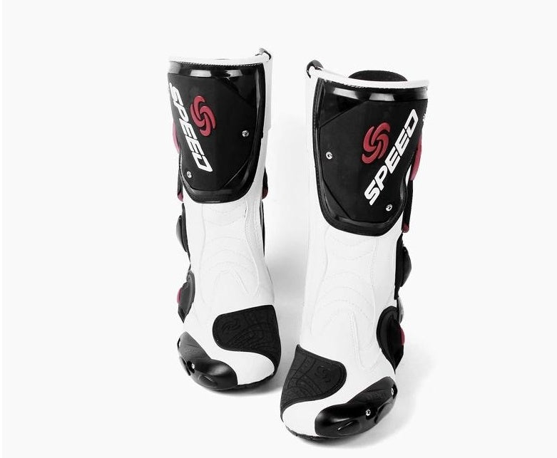Bottes d'équitation anti-chute de compétition de cross-country pour hommes