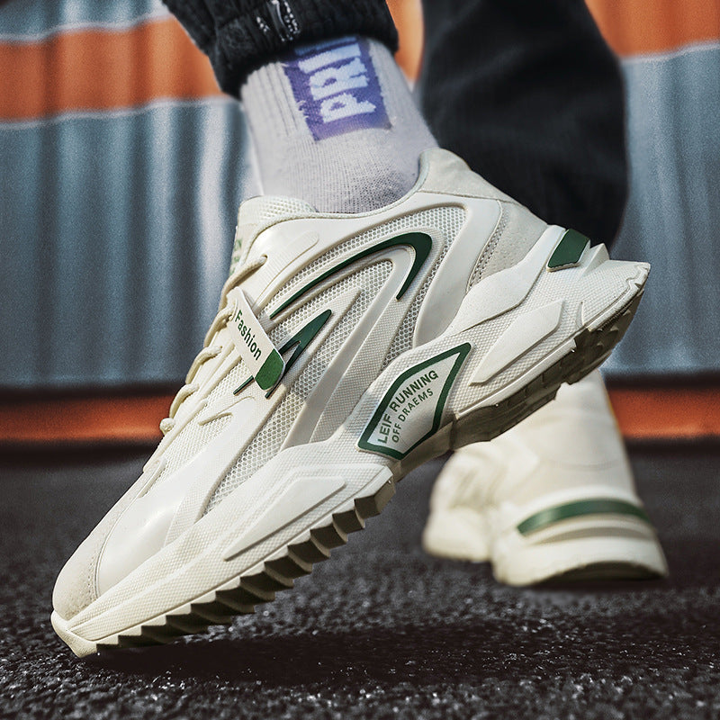 Chaussures de sport décontractées pour hommes, transparentes, à semelles épaisses, de marque Old Shoes