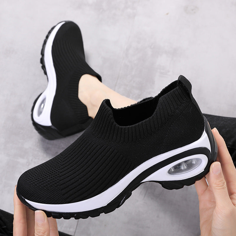 Women’s Breathable Mesh Running Sneakers with Air Cushion