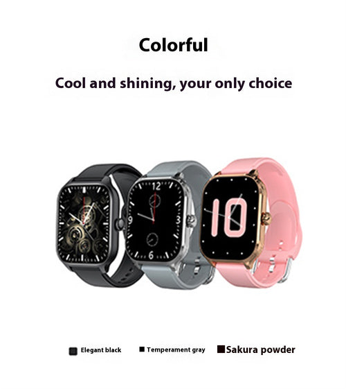 Montre Sportive Intelligente Bluetooth H9 avec Appel, Rappel de Message et Fonctionnalités GTS4