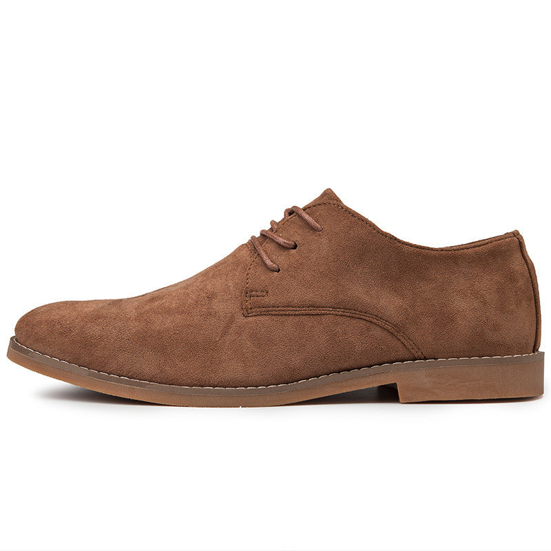 British Style Frosted Leather Board Shoes