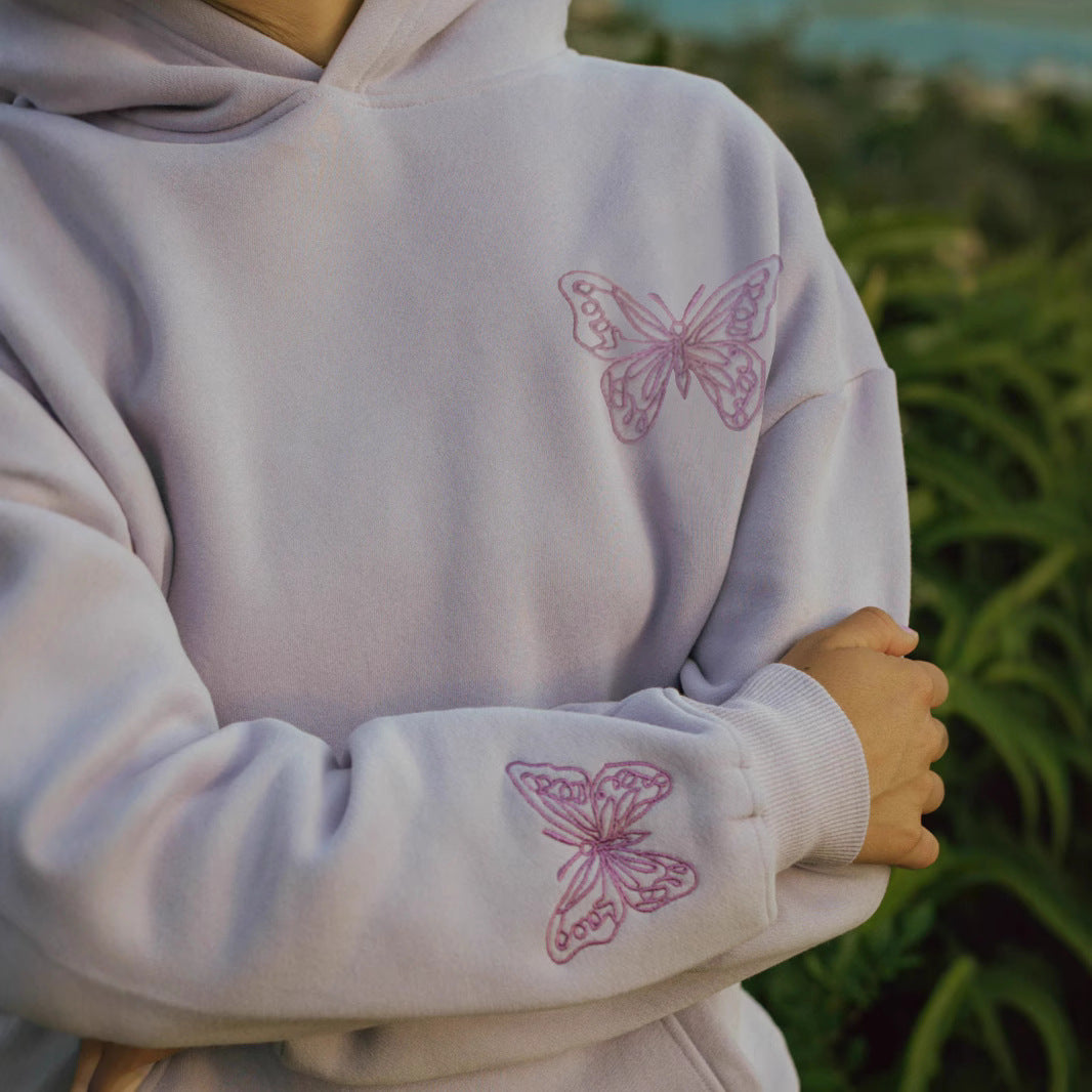 Pull brodé à la mode pour femme