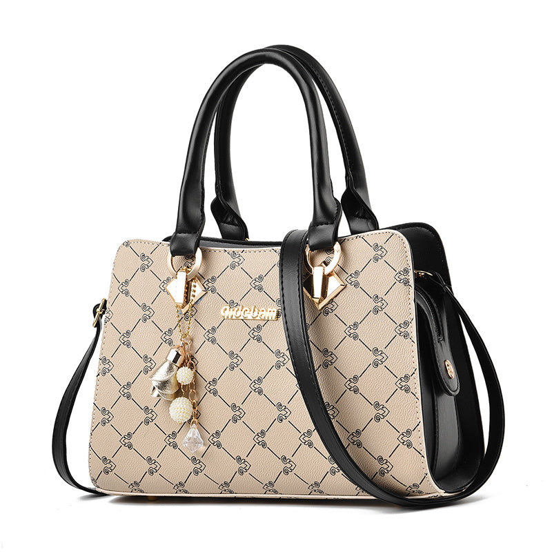 Women's PU Geometric Pattern Messenger Bags – Fashion Handbags