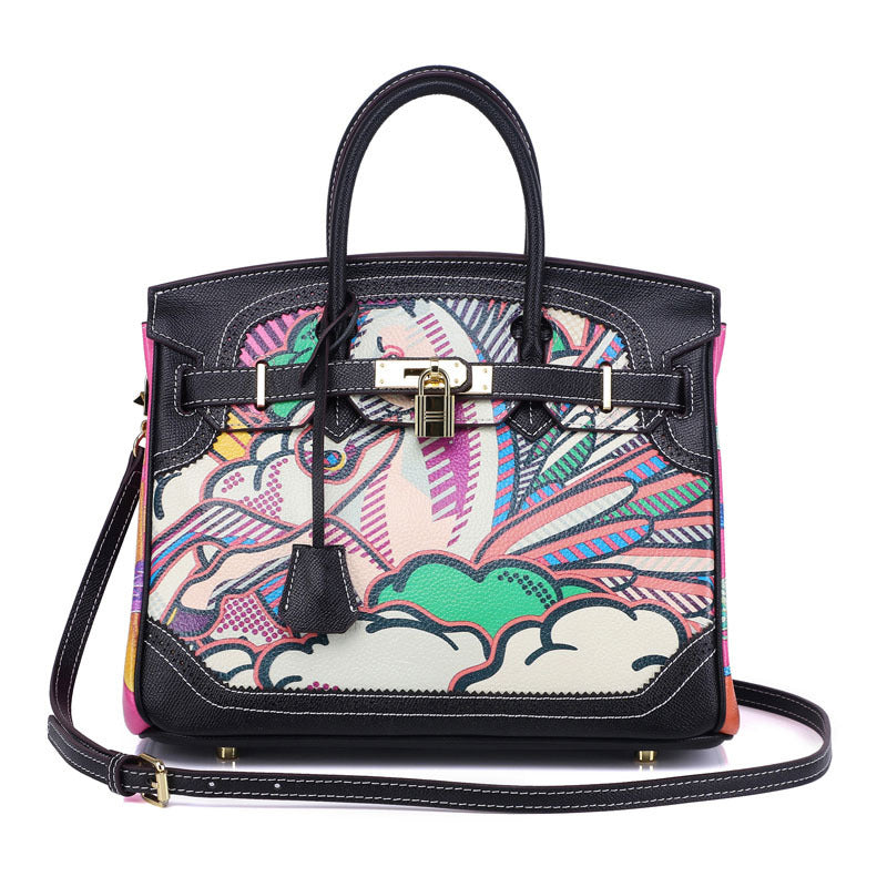 New color double-sided pattern printing platinum bag
