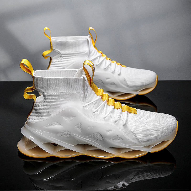 Breathable Summer Running Sneakers with Shock Absorption