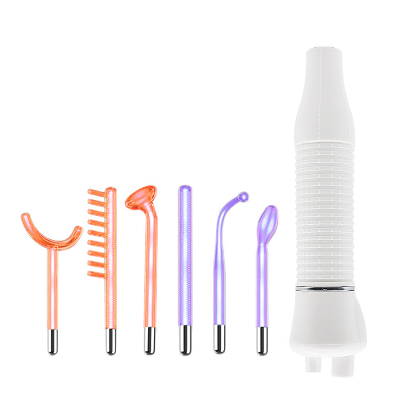 High Frequency Electrotherapy Beauty Instrument with Whitening & Skin Rejuvenation, White, 29.8x19x6cm
