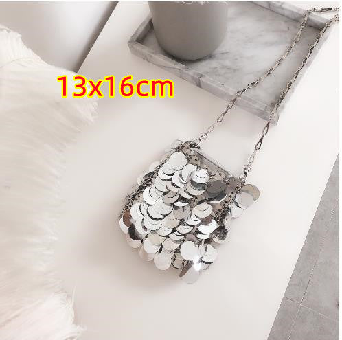 Glitter Sequin Bling Crossbody Shoulder Bag