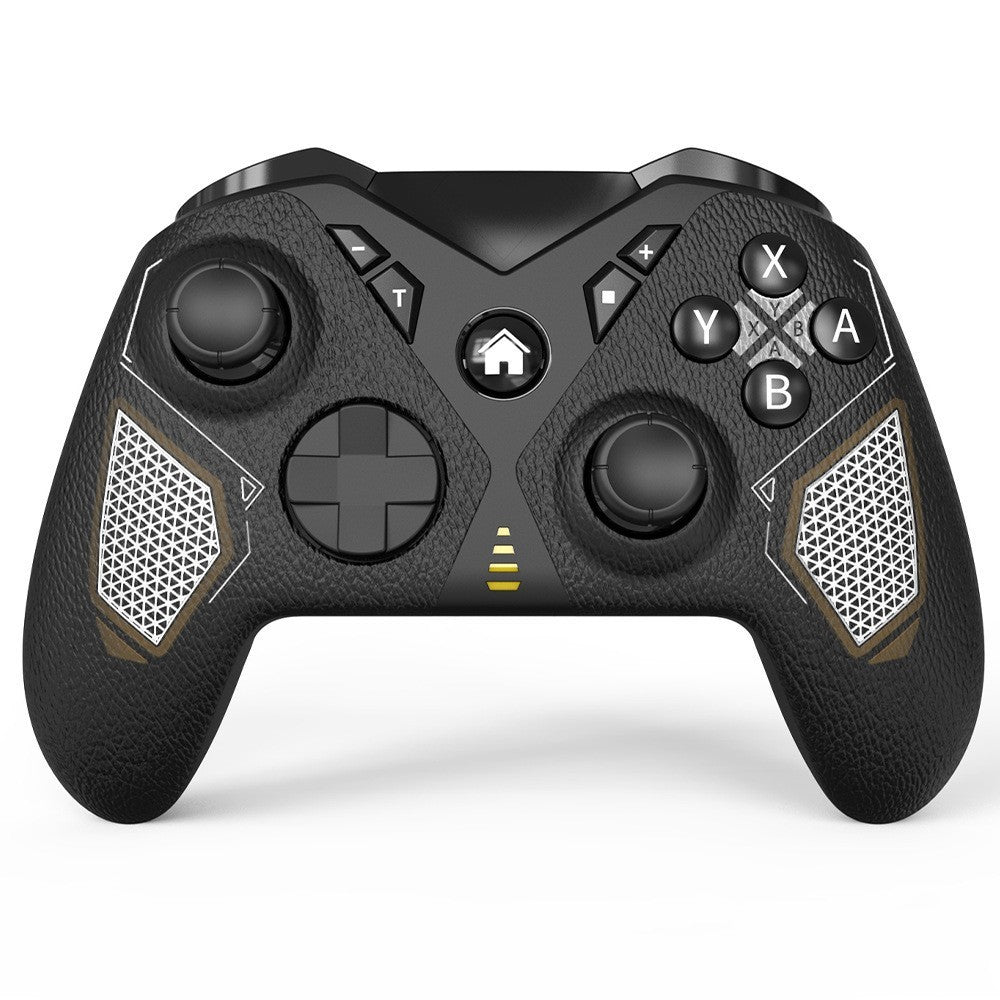 Wireless Game Controller with Leather Pattern and Type-C Interface