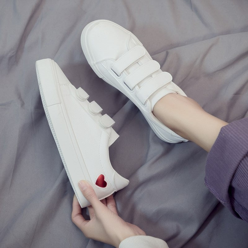 Girly white shoes