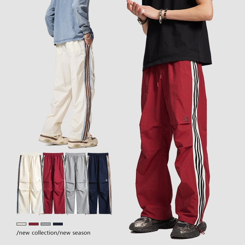 High Waist Slimming Wide-Leg Sports Pants