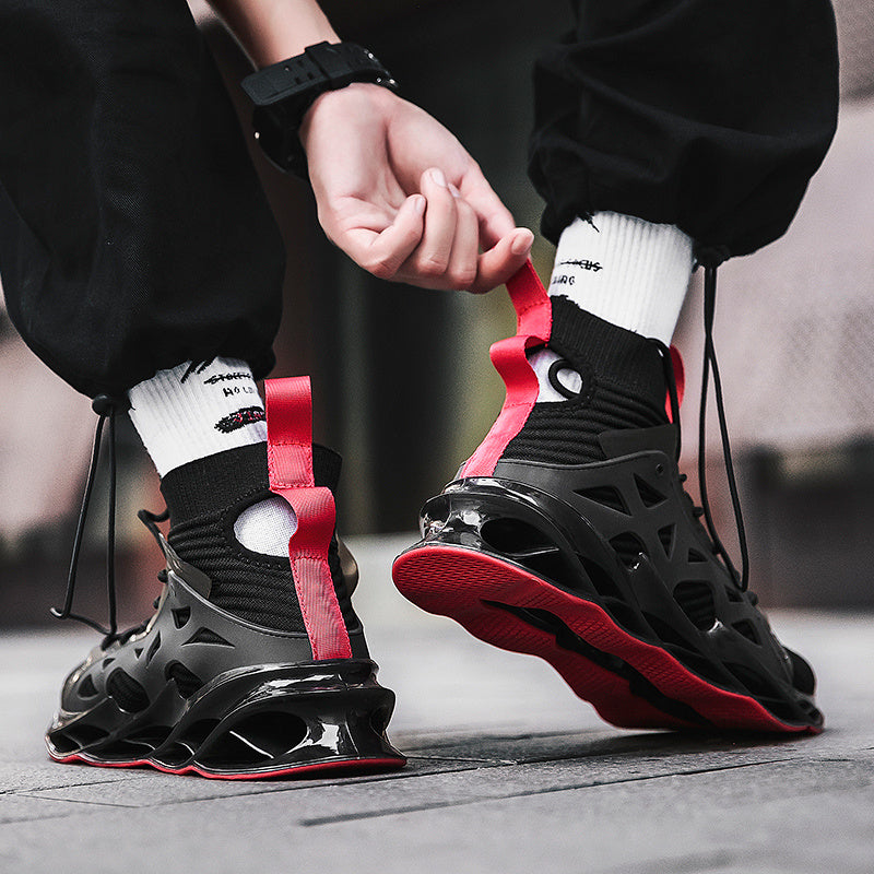 Breathable Summer Running Sneakers with Shock Absorption