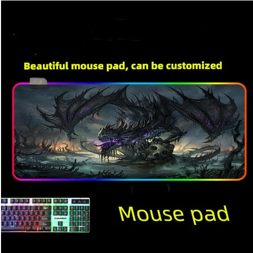 Tapis de souris gaming lumineux RVB Symphony