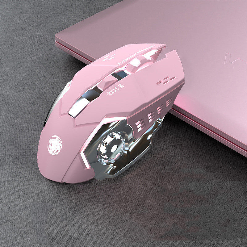 Rechargeable Silent Wireless Bluetooth Mouse for Notebook