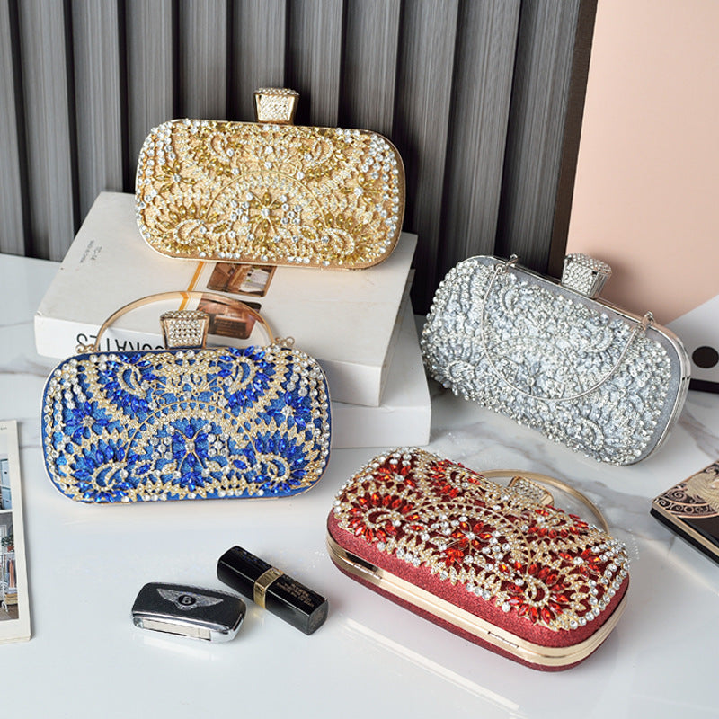 Sac à bandoulière décontracté pour femme en PU, en forme de diamant, à coque rigide ovale