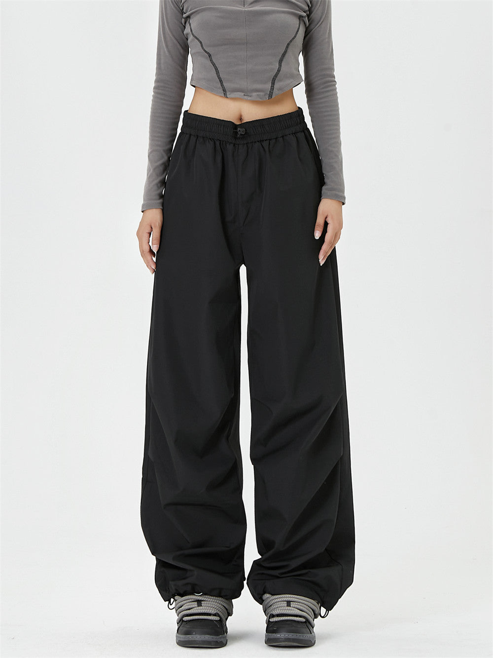 Men's Casual Elastic Waist Sports Trousers