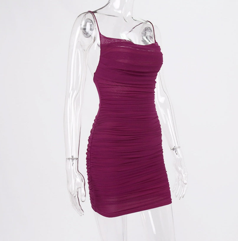 Women's Halter Crossbody Skirt