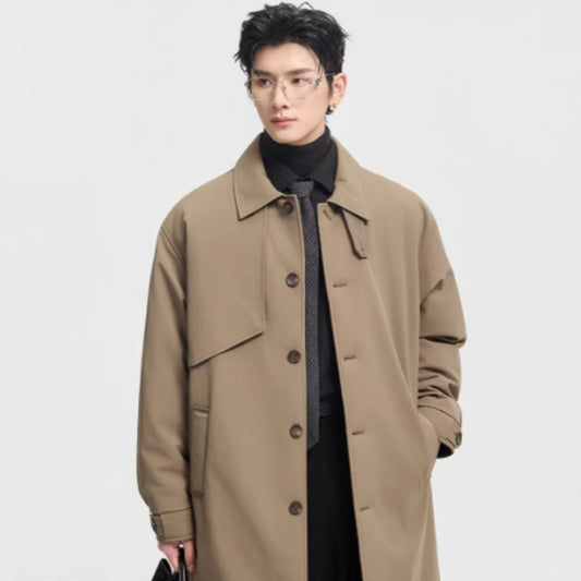 Doudoune mi-longue pour homme, idéale pour l'hiver