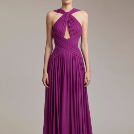Evening Dress Long Stage Host