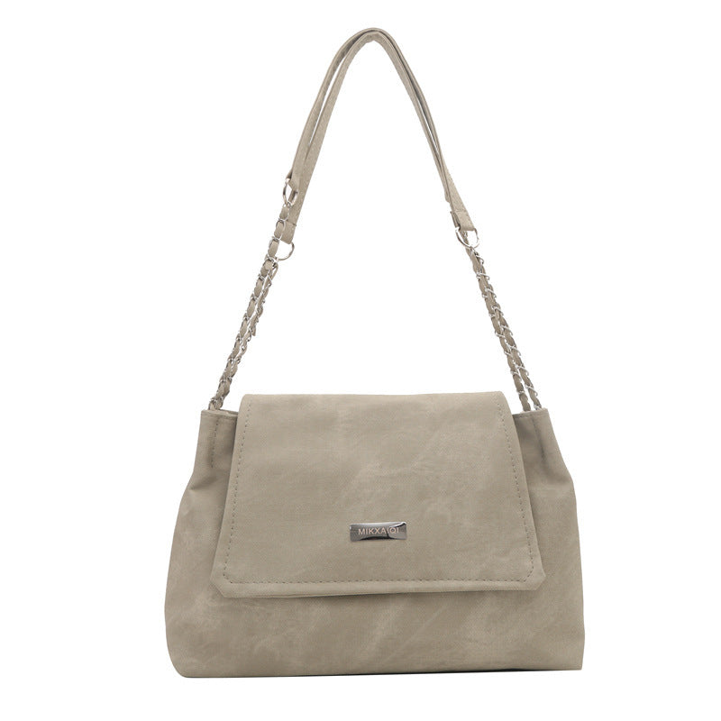 Women's Large Capacity Stylish PU Chain Crossbody Bag 28.5x20x9cm