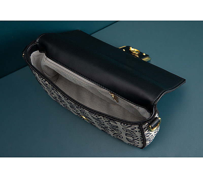 Sac à bandoulière en cuir de vachette d'été Sac à main bandoulière 23cm