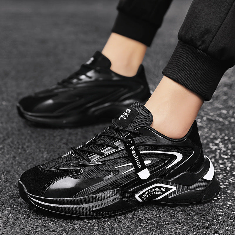 Chaussures de sport décontractées pour hommes, transparentes, à semelles épaisses, de marque Old Shoes
