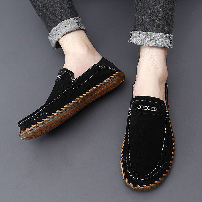 Chaussures Richelieu en cuir décontractées pour homme