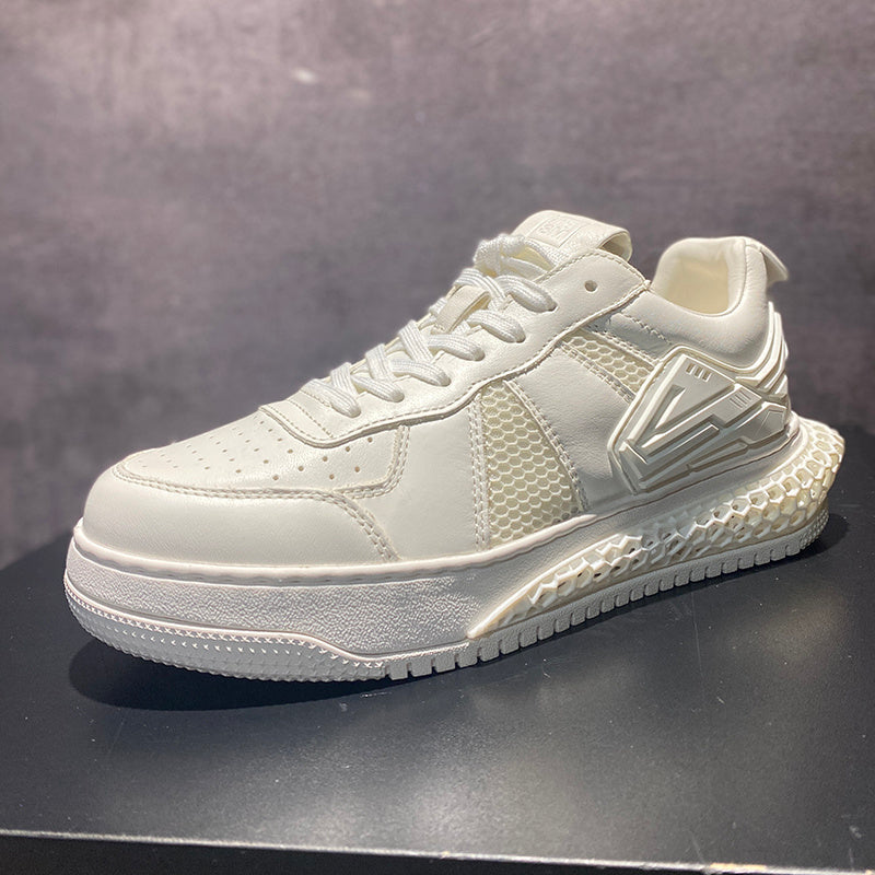 Men's Summer Leather Breathable Casual Shoes