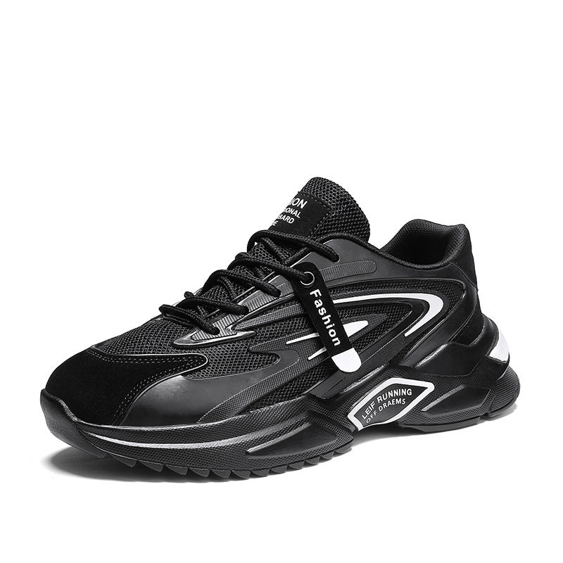 Chaussures de sport décontractées pour hommes, transparentes, à semelles épaisses, de marque Old Shoes