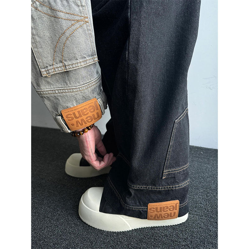 Déconstruction du design de niche Haut ample à col montant et coupe carrée