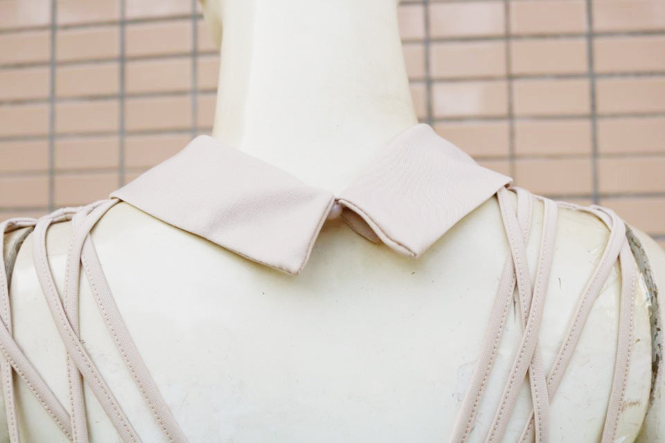 Combinaison moulante de couleur unie, dos nu, pour femme, idéale pour l'été