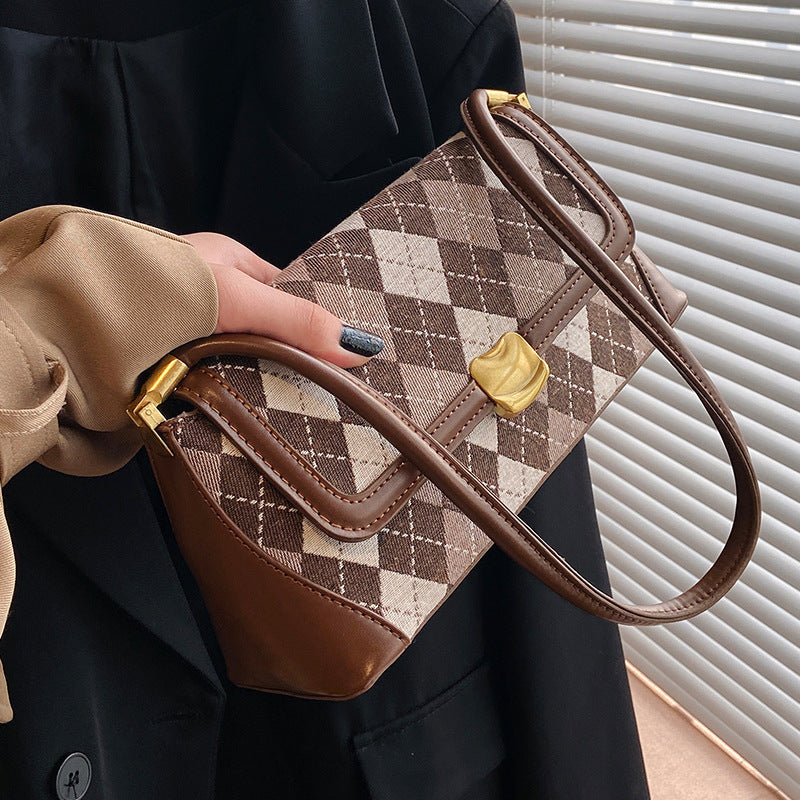 Vintage Winter One Shoulder Small PU Leather Women's Bag